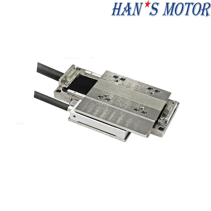Compact linear stage with coreless motor